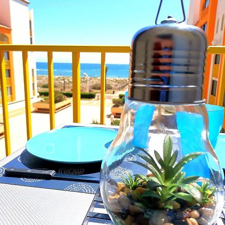 Appartement Vue Mer,Acces Direct Plage,Fibre,Clim,Parking Public Gratuit 르발카레스 외부 사진