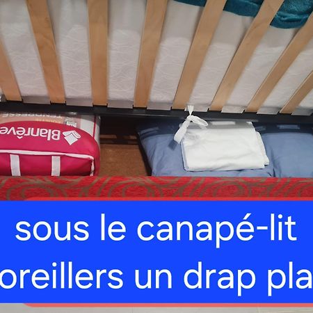 Appartement Vue Mer,Acces Direct Plage,Fibre,Clim,Parking Public Gratuit 르발카레스 외부 사진