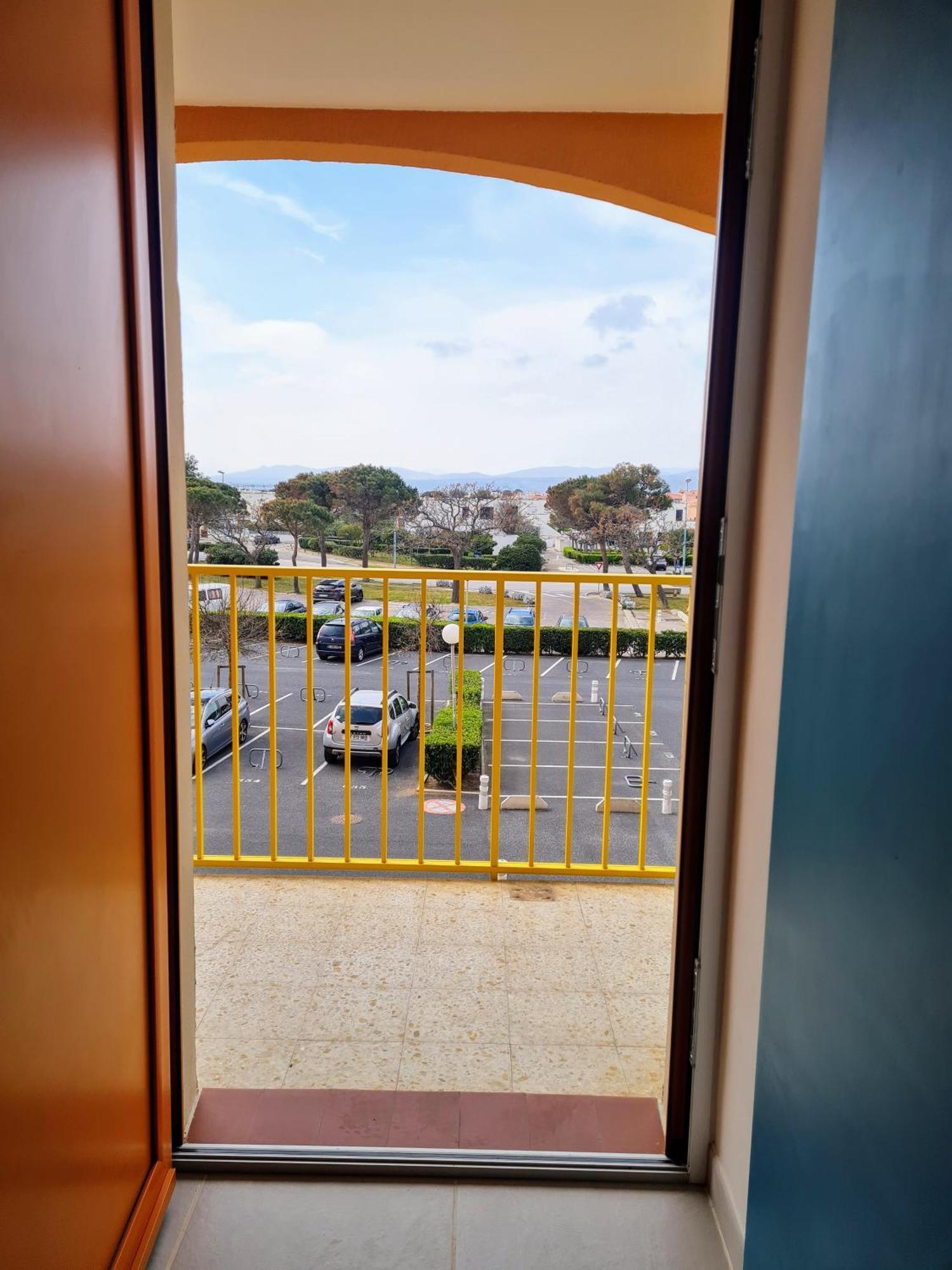 Appartement Vue Mer,Acces Direct Plage,Fibre,Clim,Parking Public Gratuit 르발카레스 외부 사진